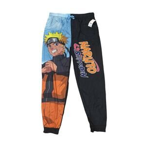 NWT Men’s Naruto Shippuden Anime Graphic Jogger Sleep Pajama Pants Size Large